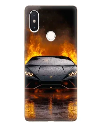 Чехол для Xiaomi Mi 8 SE с картинкой «Lamborghini в огне» Чехол для Xiaomi Mi 8 SE с картинкой «Lamborghini в огне»