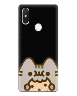 Чохол для Xiaomi Mi 8 SE з картинкою «Пушин на чорному»