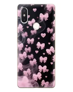 Чехол для Xiaomi Mi 8 SE с картинкой «Неоновое кружево»