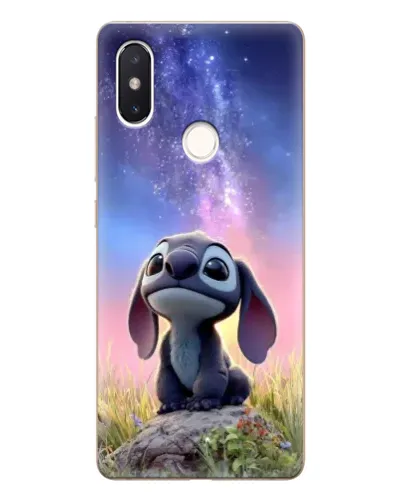 Чехол для Xiaomi Mi 8 SE с картинкой «Стич на рассвете»