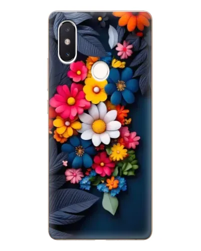 Чехол для Xiaomi Mi 8 SE с картинкой «Цветочная феерия»