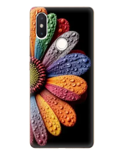Чехол для Xiaomi Mi 8 SE с картинкой «Радужный цветок»