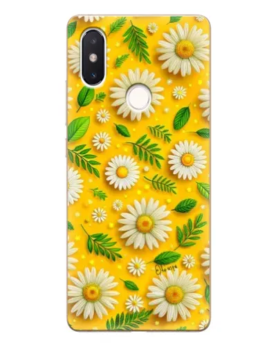 Чехол для Xiaomi Mi 8 SE с картинкой «Ромашковое солнце»