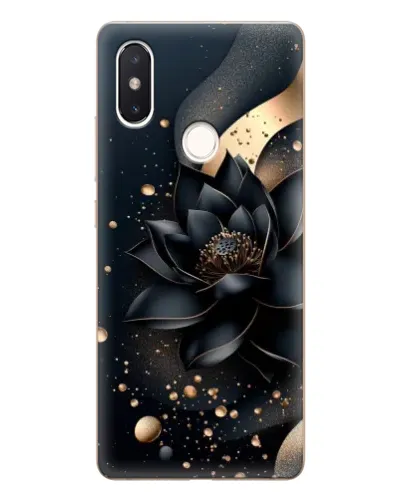 Чехол для Xiaomi Mi 8 SE с картинкой «Черный лотос»