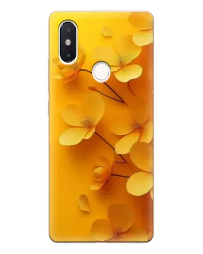 Чехол для Xiaomi Mi 8 SE с картинкой «Золотые лепестки»