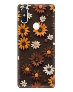 Чехол для Xiaomi Mi 8 SE с картинкой «Узор из маленьких подсолнухов» Чехол для Xiaomi Mi 8 SE с картинкой «Узор из маленьких подсолнухов»