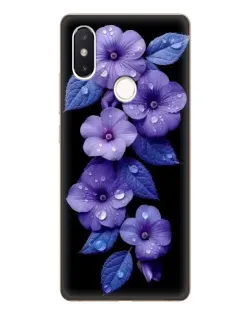 Чехол для Xiaomi Mi 8 SE с картинкой «Фиолетовые цветы с росою» Чехол для Xiaomi Mi 8 SE с картинкой «Фиолетовые цветы с росою»