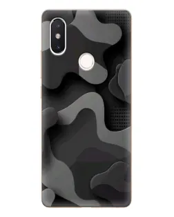 Чохол для Xiaomi Mi 8 SE з картинкою «Темний абстрактний камуфляж» Чохол для Xiaomi Mi 8 SE з картинкою «Темний абстрактний камуфляж»