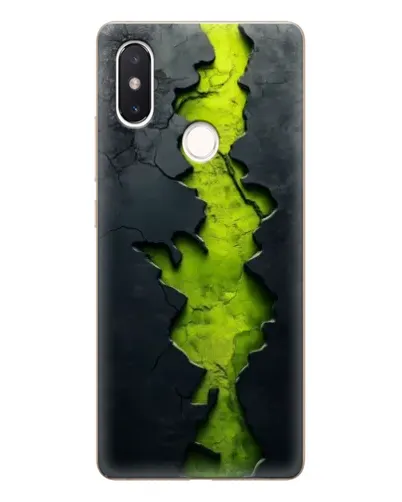 Чехол для Xiaomi Mi 8 SE с картинкой «Салатовый разлом скалы» Чехол для Xiaomi Mi 8 SE с картинкой «Салатовый разлом скалы»