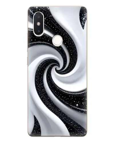 Чехол для Xiaomi Mi 8 SE с картинкой «Черно-белая спираль» Чехол для Xiaomi Mi 8 SE с картинкой «Черно-белая спираль»