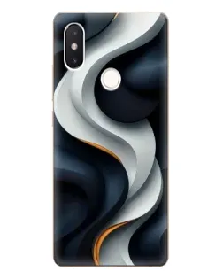 Чохол для Xiaomi Mi 8 SE з картинкою «Об'ємні чорно-білі стрічки» Чохол для Xiaomi Mi 8 SE з картинкою «Об'ємні чорно-білі стрічки»