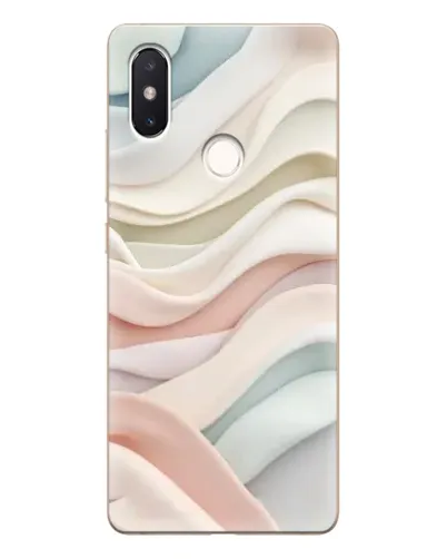 Чехол для Xiaomi Mi 8 SE с картинкой «Пастельные нежные волны» Чехол для Xiaomi Mi 8 SE с картинкой «Пастельные нежные волны»