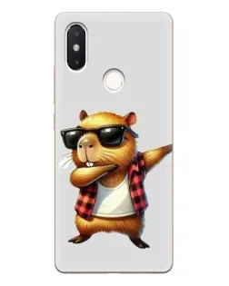 Чехол для Xiaomi Mi 8 SE с картинкой «Капибара рэпер даб» Чехол для Xiaomi Mi 8 SE с картинкой «Капибара рэпер даб»