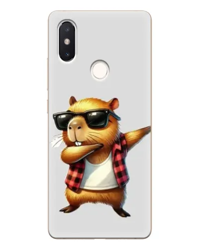 Чехол для Xiaomi Mi 8 SE с картинкой «Капибара рэпер даб» Чехол для Xiaomi Mi 8 SE с картинкой «Капибара рэпер даб»