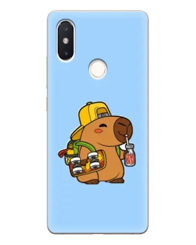 Чехол для Xiaomi Mi 8 SE с картинкой «Капибара на скейте» Чехол для Xiaomi Mi 8 SE с картинкой «Капибара на скейте»