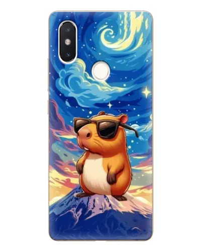 Чехол для Xiaomi Mi 8 SE с картинкой «Капибара Ван Гога» Чехол для Xiaomi Mi 8 SE с картинкой «Капибара Ван Гога»
