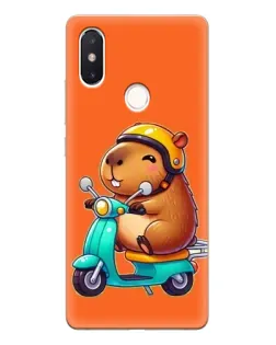 Чехол для Xiaomi Mi 8 SE с картинкой «Капибара на скутере» Чехол для Xiaomi Mi 8 SE с картинкой «Капибара на скутере»