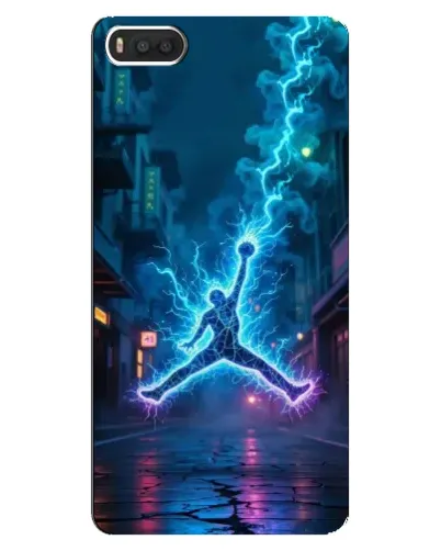 Чехол для Xiaomi Mi8 с картинкой «Jordan Gold Jumpman»