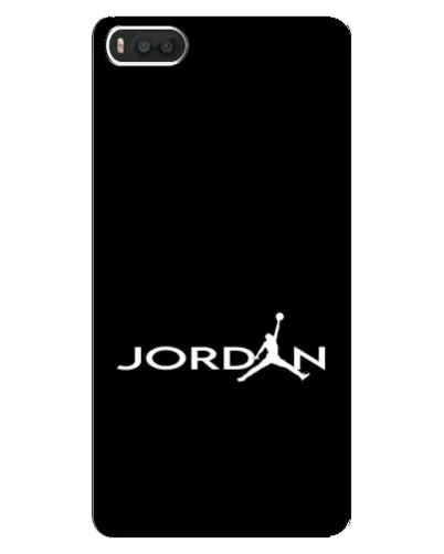 Чехол для Xiaomi Mi8 с картинкой «Jordan White Logo»