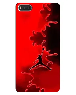 Чехол для Xiaomi Mi8 с картинкой «Jordan Red Smoke»