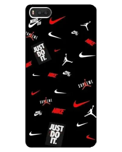 Чехол для Xiaomi Mi8 с картинкой «Nike Mix Pattern»
