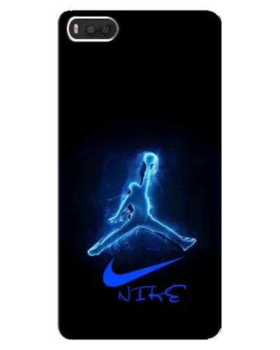 Чехол для Xiaomi Mi8 с картинкой «Jordan Neon Blue»