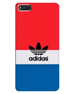 Чехол для Xiaomi Mi8 с картинкой «Ретро блоки Adidas»