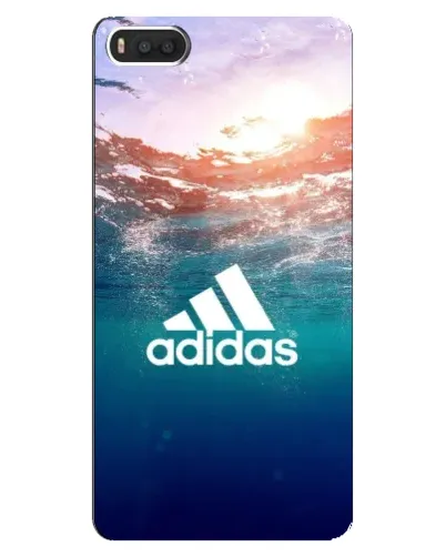 Чехол для Xiaomi Mi8 с картинкой «Океанская глубина адидас» Чехол для Xiaomi Mi8 с картинкой «Океанская глубина адидас»
