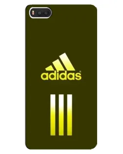 Чехол для Xiaomi Mi8 с картинкой «Оливковый градиент Adidas»