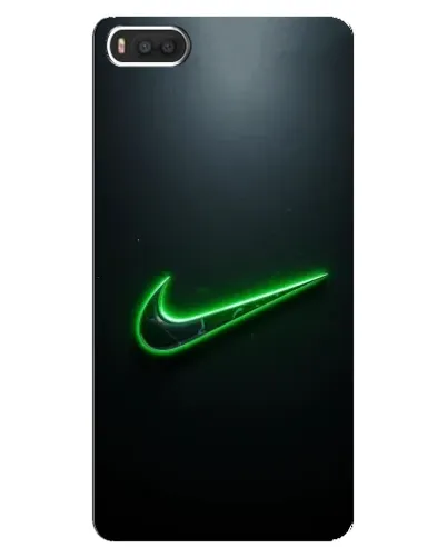 Чехол для Xiaomi Mi8 с картинкой «Неоновый контур Nike» Чехол для Xiaomi Mi8 с картинкой «Неоновый контур Nike»