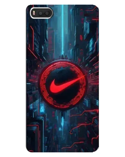 Чехол для Xiaomi Mi8 с картинкой «Техногенный стиль Nike» Чехол для Xiaomi Mi8 с картинкой «Техногенный стиль Nike»