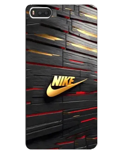 Чехол для Xiaomi Mi8 с картинкой «Золотой Nike на металле» Чехол для Xiaomi Mi8 с картинкой «Золотой Nike на металле»