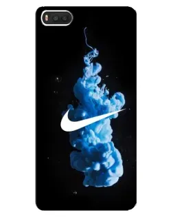 Чехол для Xiaomi Mi8 с картинкой «Nike и синий дым»