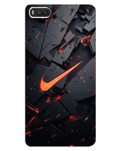Чехол для Xiaomi Mi8 с картинкой «Nike — эффект разломов» Чехол для Xiaomi Mi8 с картинкой «Nike — эффект разломов»