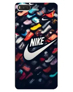Чехол для Xiaomi Mi8 с картинкой «Коллекция кроссовок Nike»