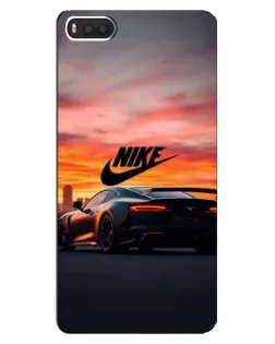 Чехол для Xiaomi Mi8 с картинкой «Nike и суперкар»