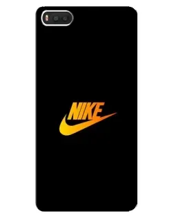 Чехол для Xiaomi Mi8 с картинкой «Золотой логотип Nike»