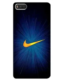 Чехол для Xiaomi Mi8 с картинкой «Синий пульс Nike»