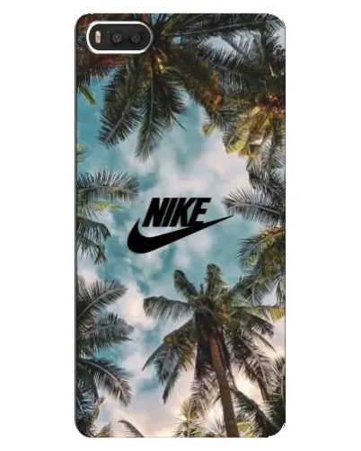 Чехол для Xiaomi Mi8 с картинкой «Тропический принт Nike» Чехол для Xiaomi Mi8 с картинкой «Тропический принт Nike»