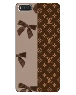 Чехол для Xiaomi Mi8 с картинкой «Louis Vuitton — банты»