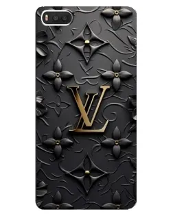 Чехол для Xiaomi Mi8 с картинкой «Кожаная текстура LV»