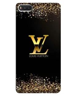 Чехол для Xiaomi Mi8 с картинкой «LV — золотые искры»