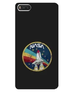 Чехол для Xiaomi Mi8 с картинкой «NASA — эмблема миссии»