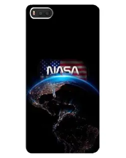 Чехол для Xiaomi Mi8 с картинкой «Земля из космоса NASA»