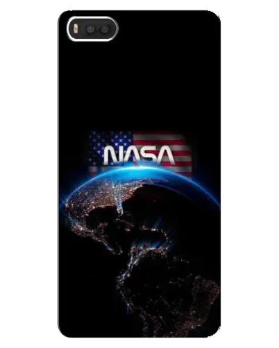 Чехол для Xiaomi Mi8 с картинкой «Земля из космоса NASA»