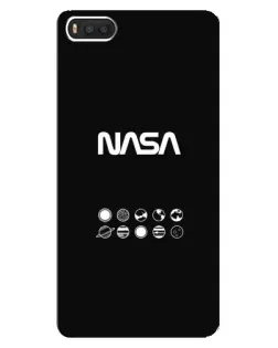 Чехол для Xiaomi Mi8 с картинкой «NASA — технический принт»