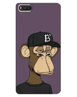 Чехол для Xiaomi Mi8 с картинкой «Bored Ape в кепке»