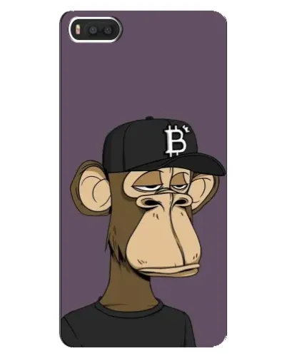 Чехол для Xiaomi Mi8 с картинкой «Bored Ape в кепке»