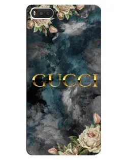 Чехол для Xiaomi Mi8 с картинкой «Абстрактные цветы Gucci»