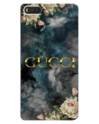 Чехол для Xiaomi Mi8 с картинкой «Абстрактные цветы Gucci»